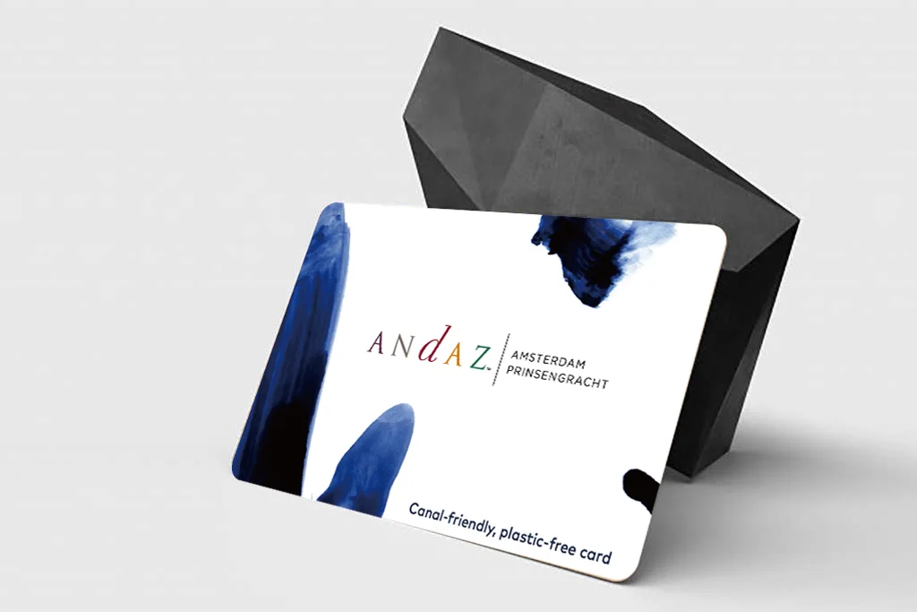Andaz Amsterdam PPH Bio Room Key Cards