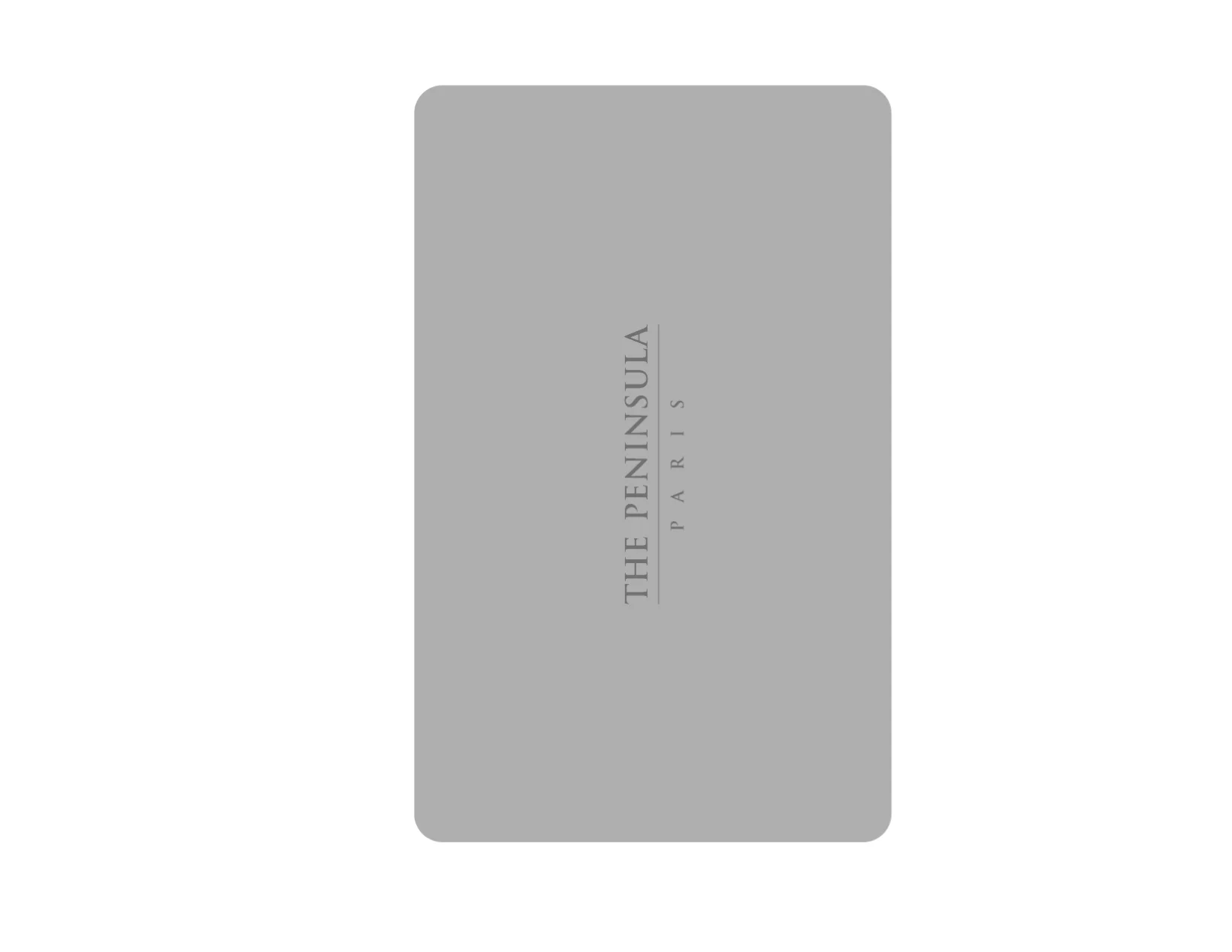The Peninsula Paris Hotel Key Card