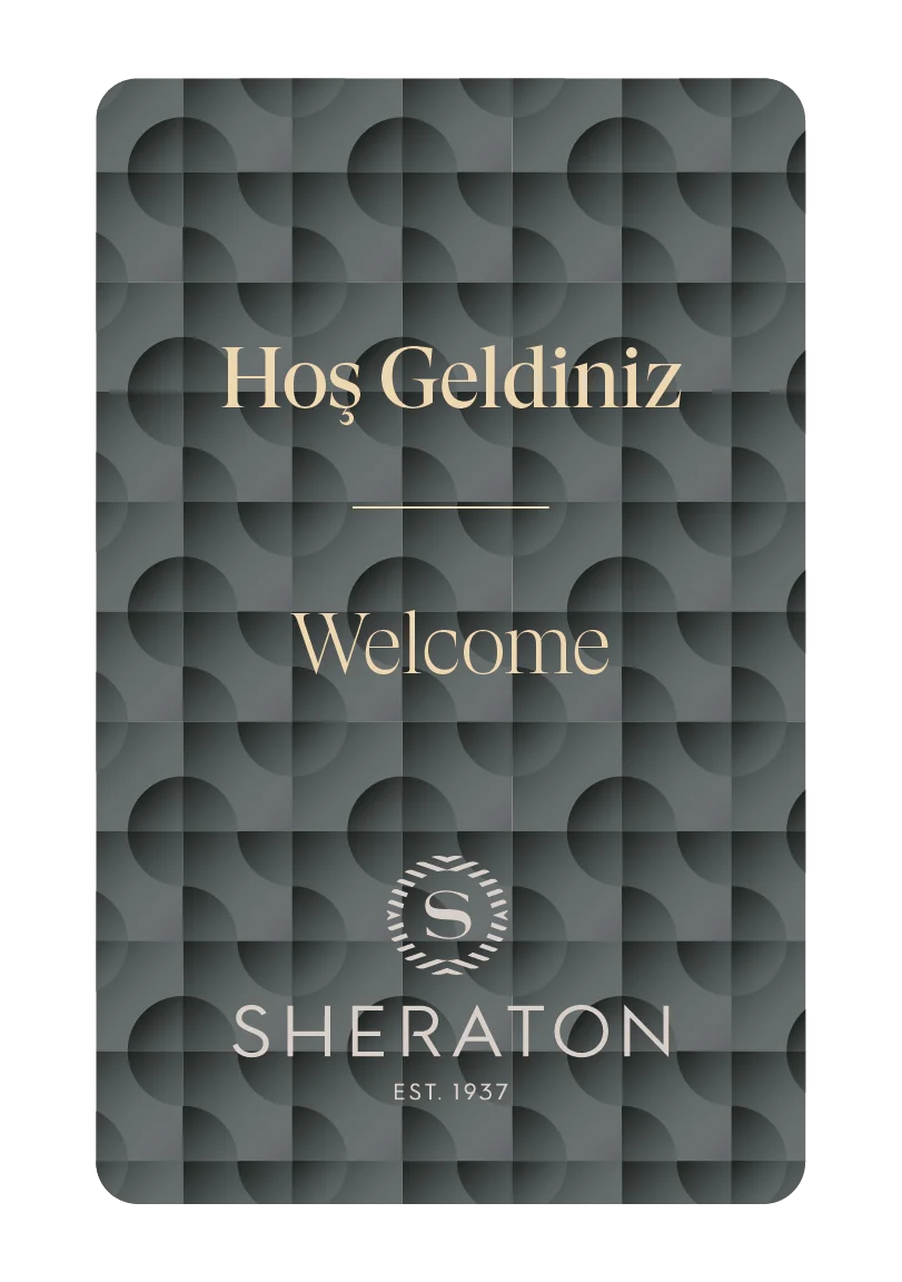 Sheraton Hotel RPVC Card