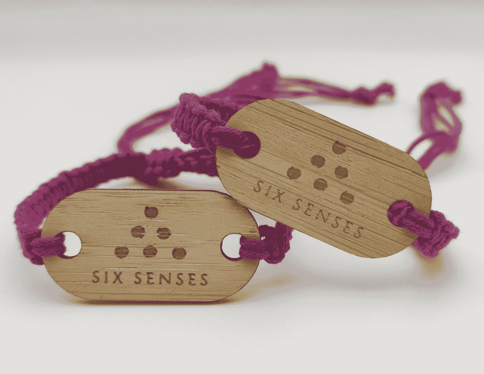 Six Senses Purple Bamboo RFID Bileklik