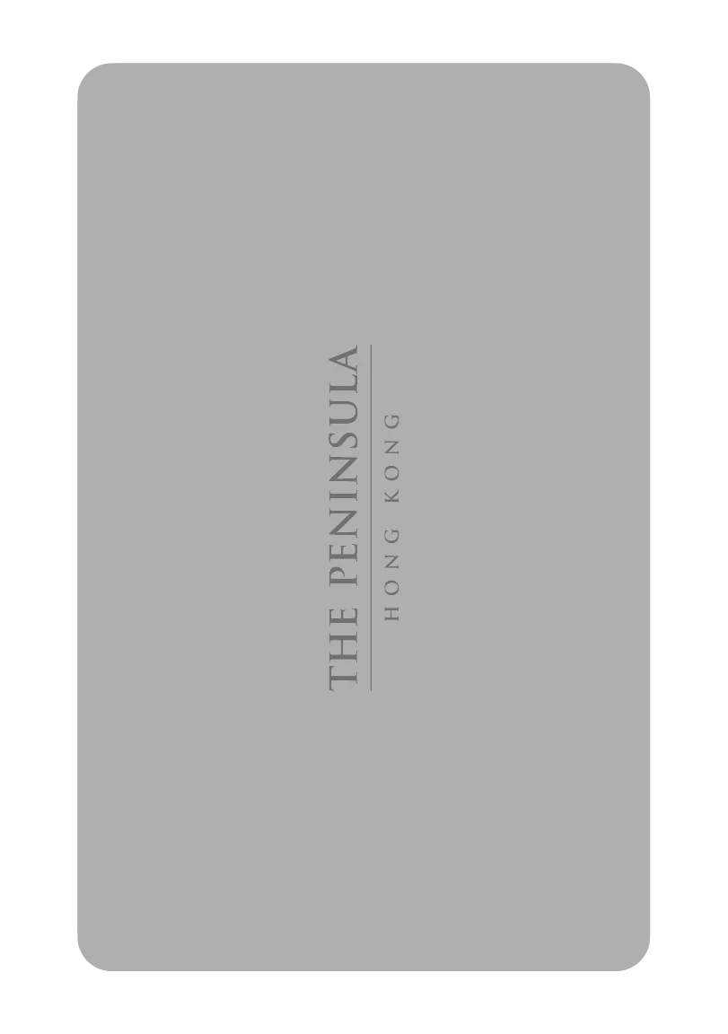 The Peninsula Hong Kong Key Card