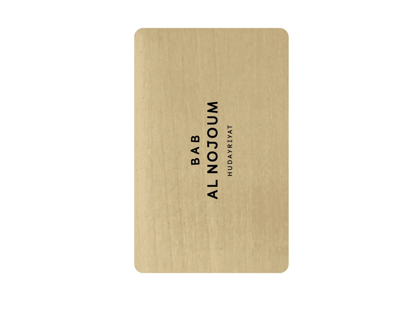 Bab Al Nojum RFID Kapı Kartı