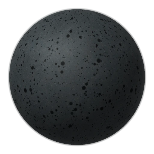 Volcanic Lava bead — a material option for PrintPlast favor bands